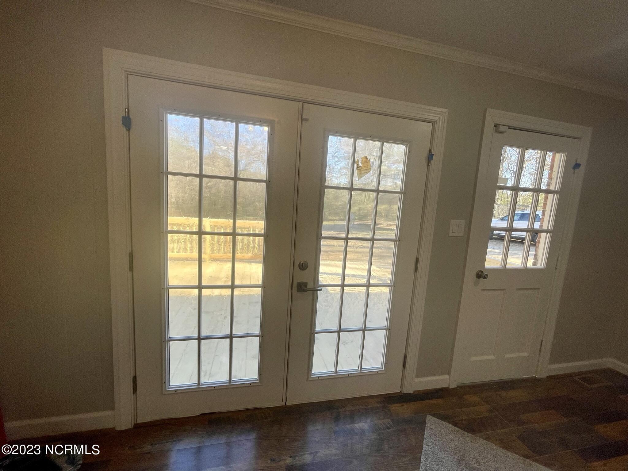 7627 High Road Sims, NC 27880 - Photo 17 of 26 back door area to deck from dining