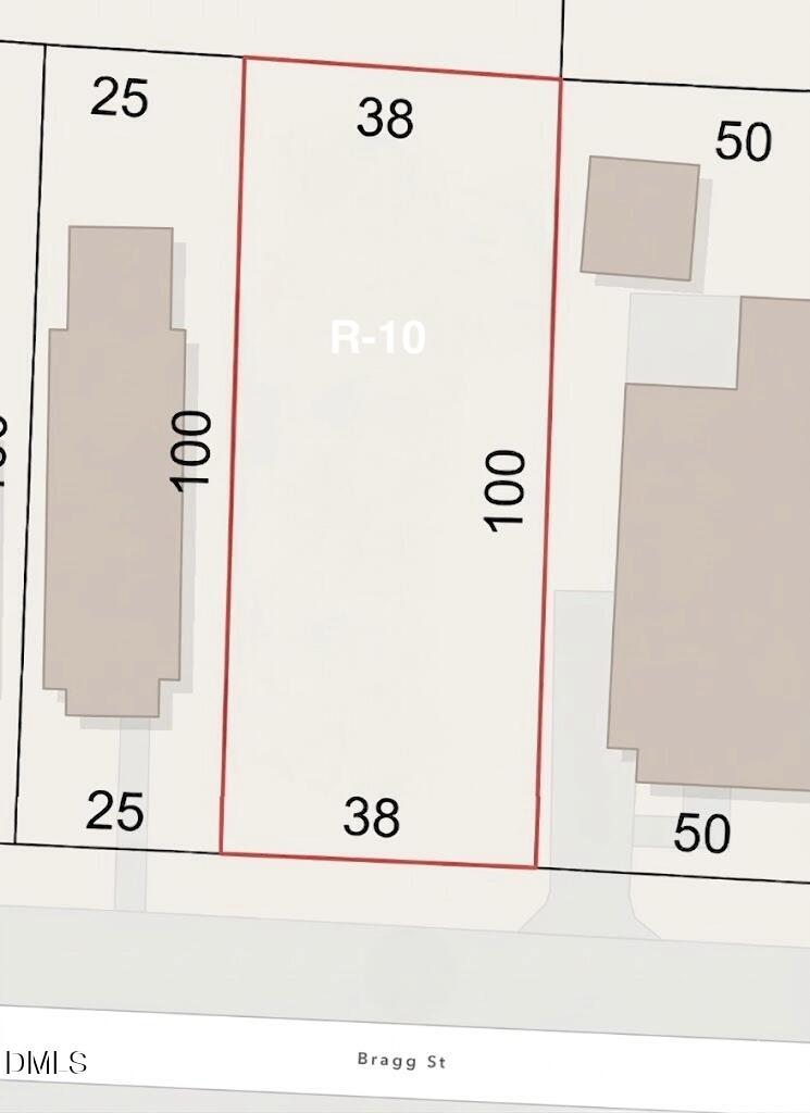 605 Bragg Street Raleigh, NC 27601 - Photo 3 of 3 bragg map