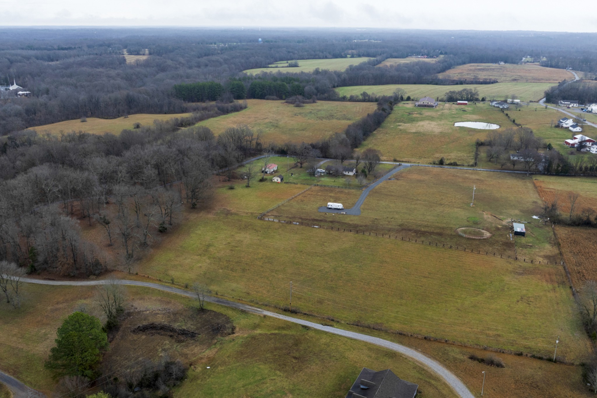 2103 Castelow Road Greenbrier, TN 37073 - Photo 6 of 13 an aerial view of residential houses with outdoor space