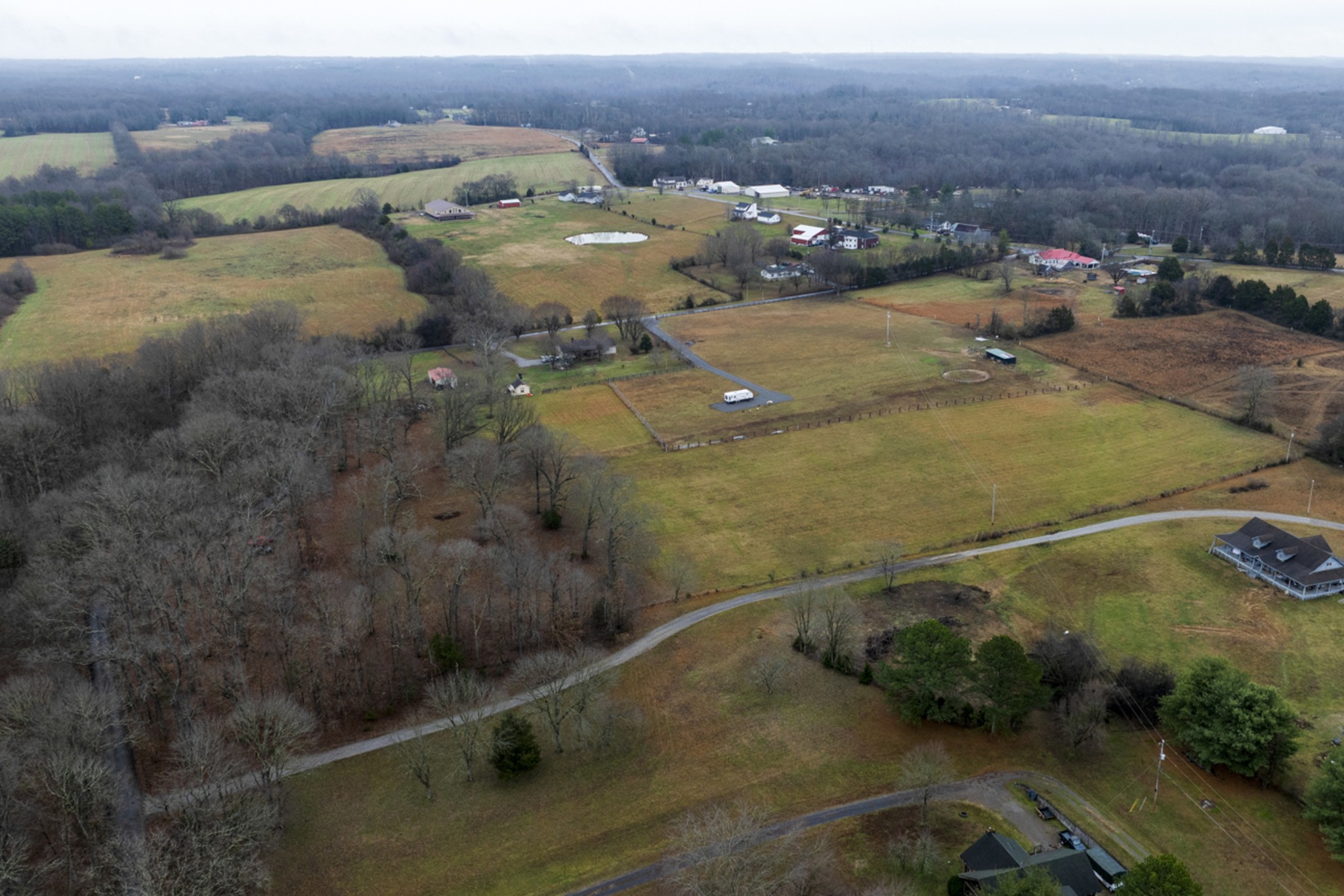 2103 Castelow Road Greenbrier, TN 37073 - Photo 7 of 13 an aerial view of residential houses with outdoor space