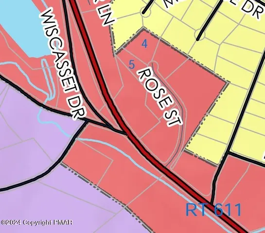 a street sign on a street