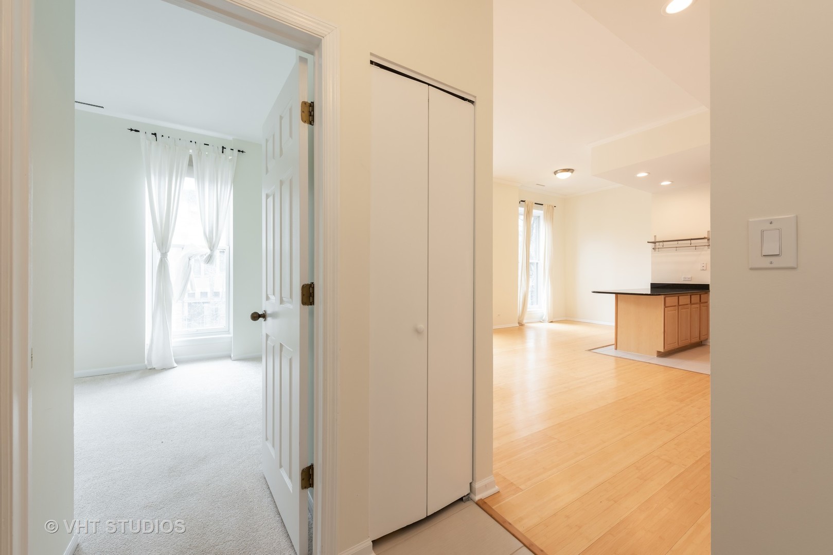 104 West Oak Street, Unit 2W Chicago, IL 60610 - Photo 4 of 17 a view of a kitchen with a refrigerator and a sink