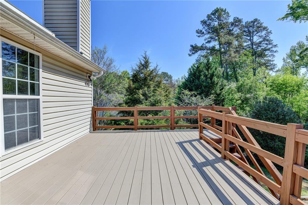 52 Katie Spring Lane Jefferson, GA 30549 - Photo 51 of 57 a view of balcony with wooden floor and seating space