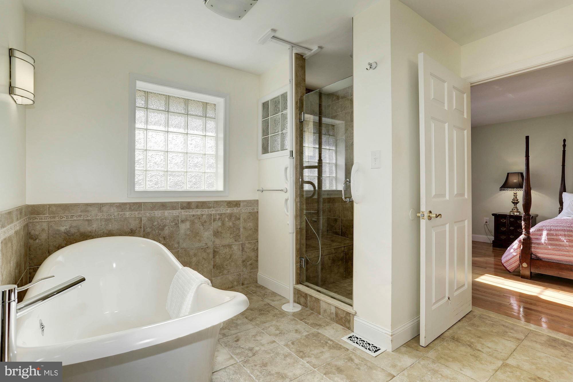 10003 Old Frederick Road Ellicott City, MD 21042 - Photo 18 of 30 MASTER BATH WITH SOAKING TUB AND SEPARATE SHOWER