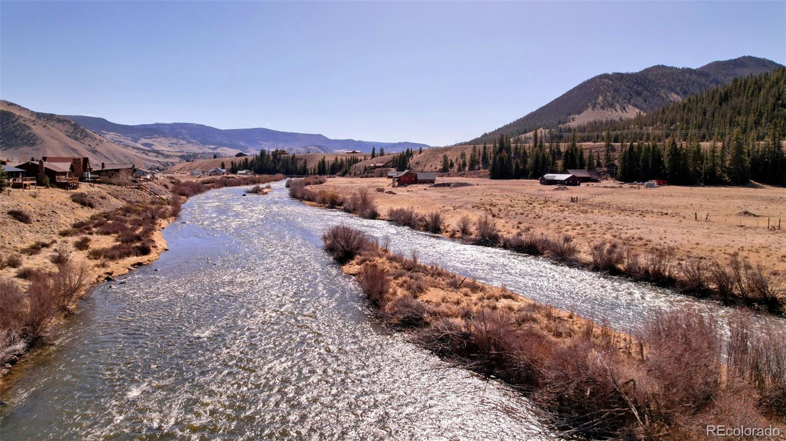 108 Forest Road, Unit 552 Creede, CO 81130 - Photo 32 of 32 a view of a dry yard with green space