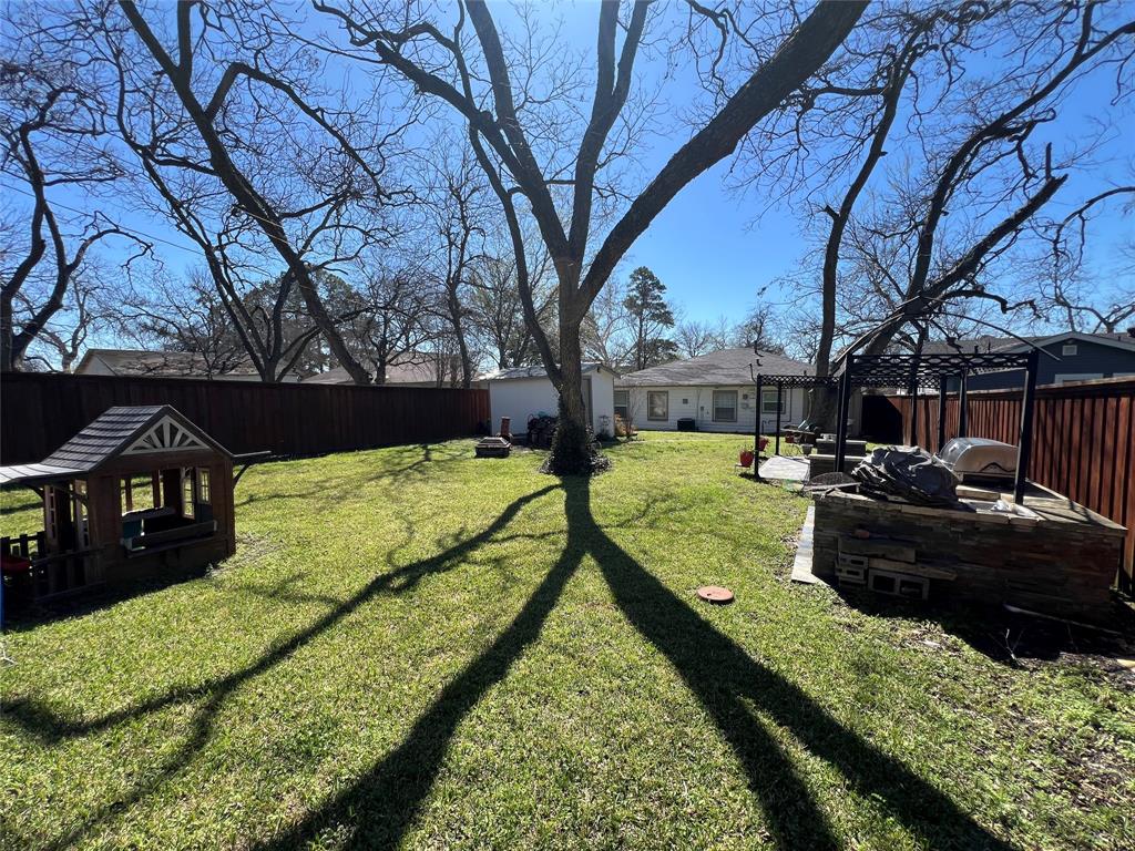 533 East Sears Street Denison, TX 75021 - Photo 26 of 27 a view of swimming pool with a garden