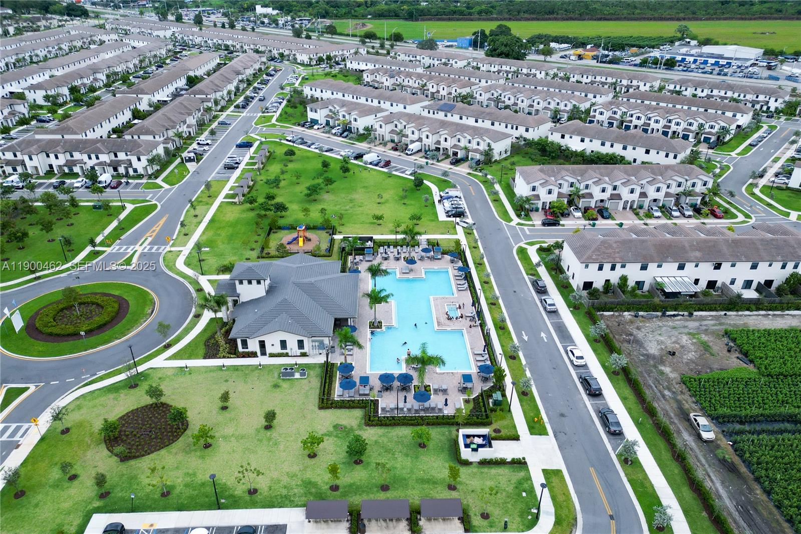 13132 Southwest 234th Terrace Homestead, FL 33032 - Photo 6 of 24 an aerial view of multiple houses with yard