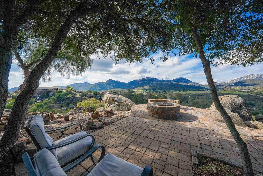 15455 Wyeport Road Ramona, CA 92065 - Photo 16 of 67 Firepit facing West
