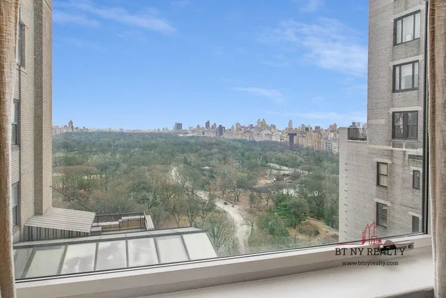 a view of a city from a window