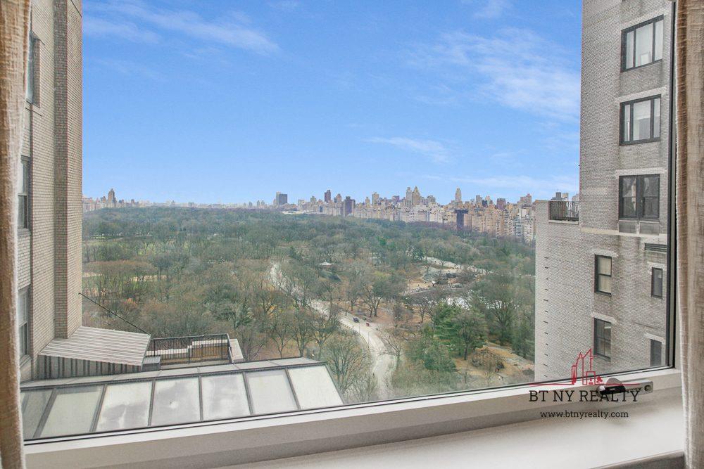 160 Central Park South, Unit 2118/2120 Manhattan, NY 10019 - Photo 3 of 16 a view of a city from a window