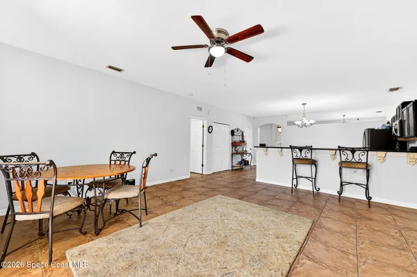 a view of a livingroom with furniture