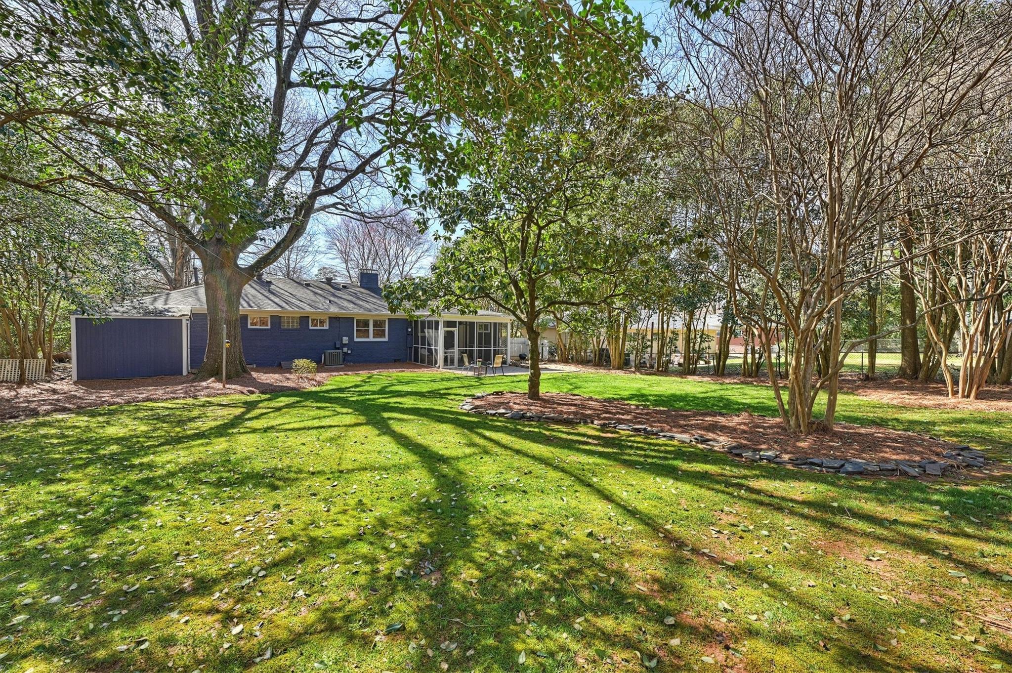 631 Seneca Place Charlotte, NC 28210 - Photo 21 of 21 a view of a house with a backyard