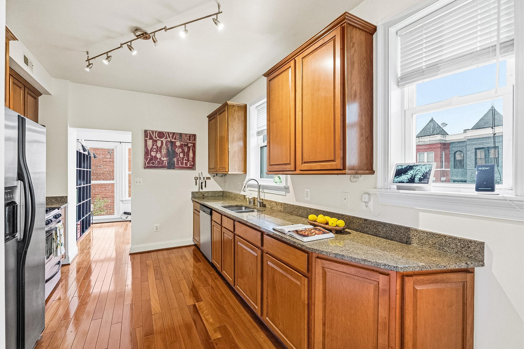 3600 10th Street Northwest, Unit B Washington, DC 20010 - Photo 8 of 27 Bright roomy kitchen