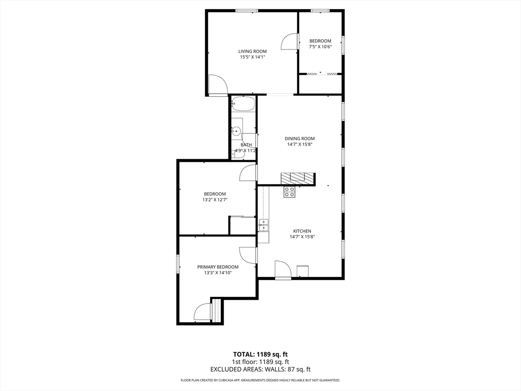 45 May Street Worcester, MA 01610 - Photo 33 of 34 a picture of a floor plan