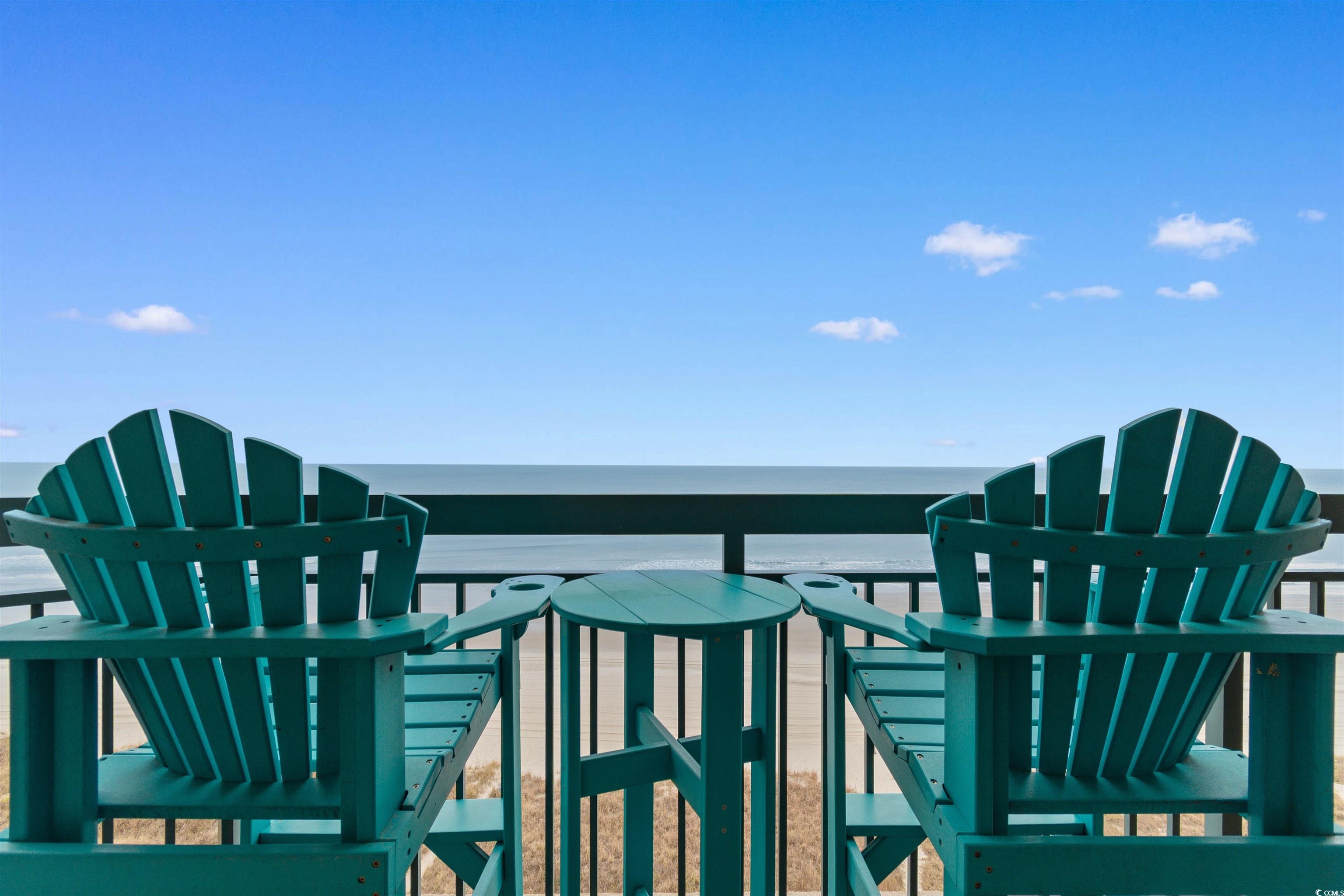 1003 South Ocean Boulevard, Unit 902 North Myrtle Beach, SC 29582 - Photo 30 of 40 Balcony with a water view