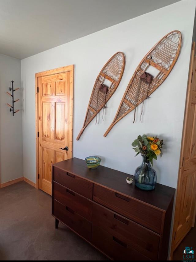 265 Mink Ranch Road Lutsen, MN 55612 - Photo 9 of 25 Hallway with baseboards