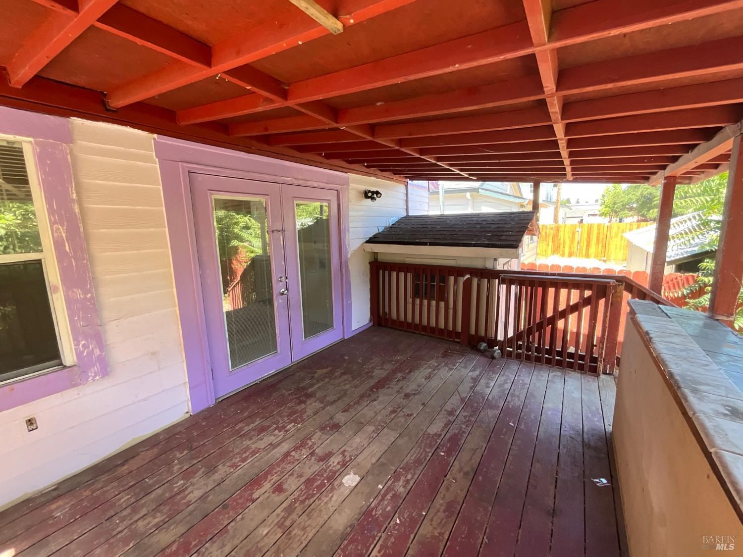138 West 6th Street Santa Rosa, CA 95401 - Photo 24 of 31 The large back covered deck is perfect for dining al fresco!