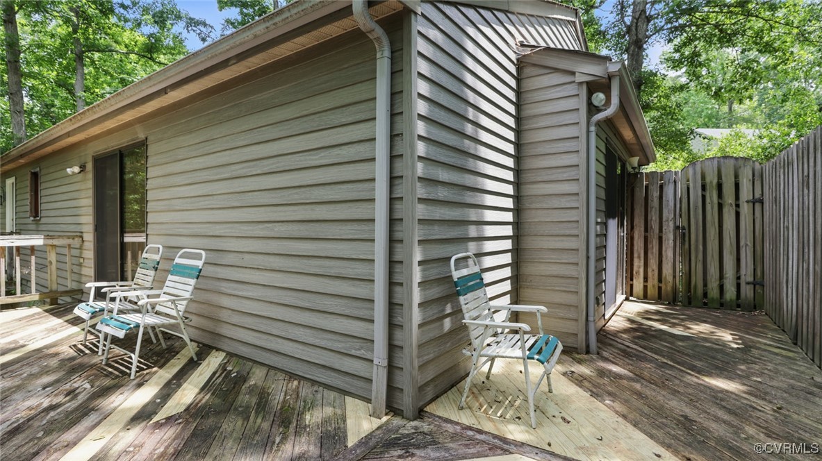 4804 Hackney Road Chesterfield, VA 23832 - Photo 23 of 50 View of deck
