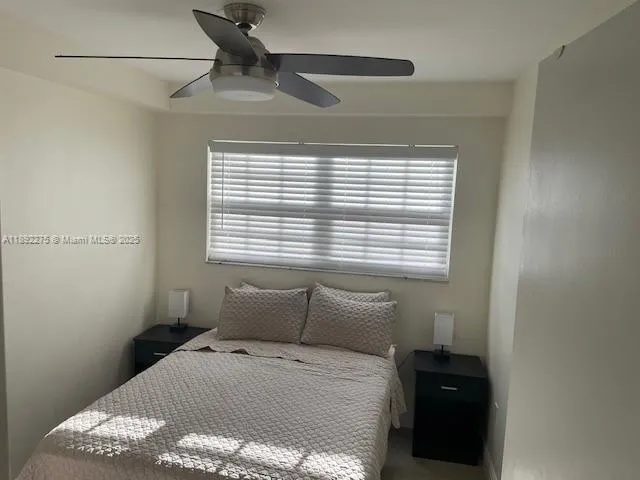 a view of a closet area