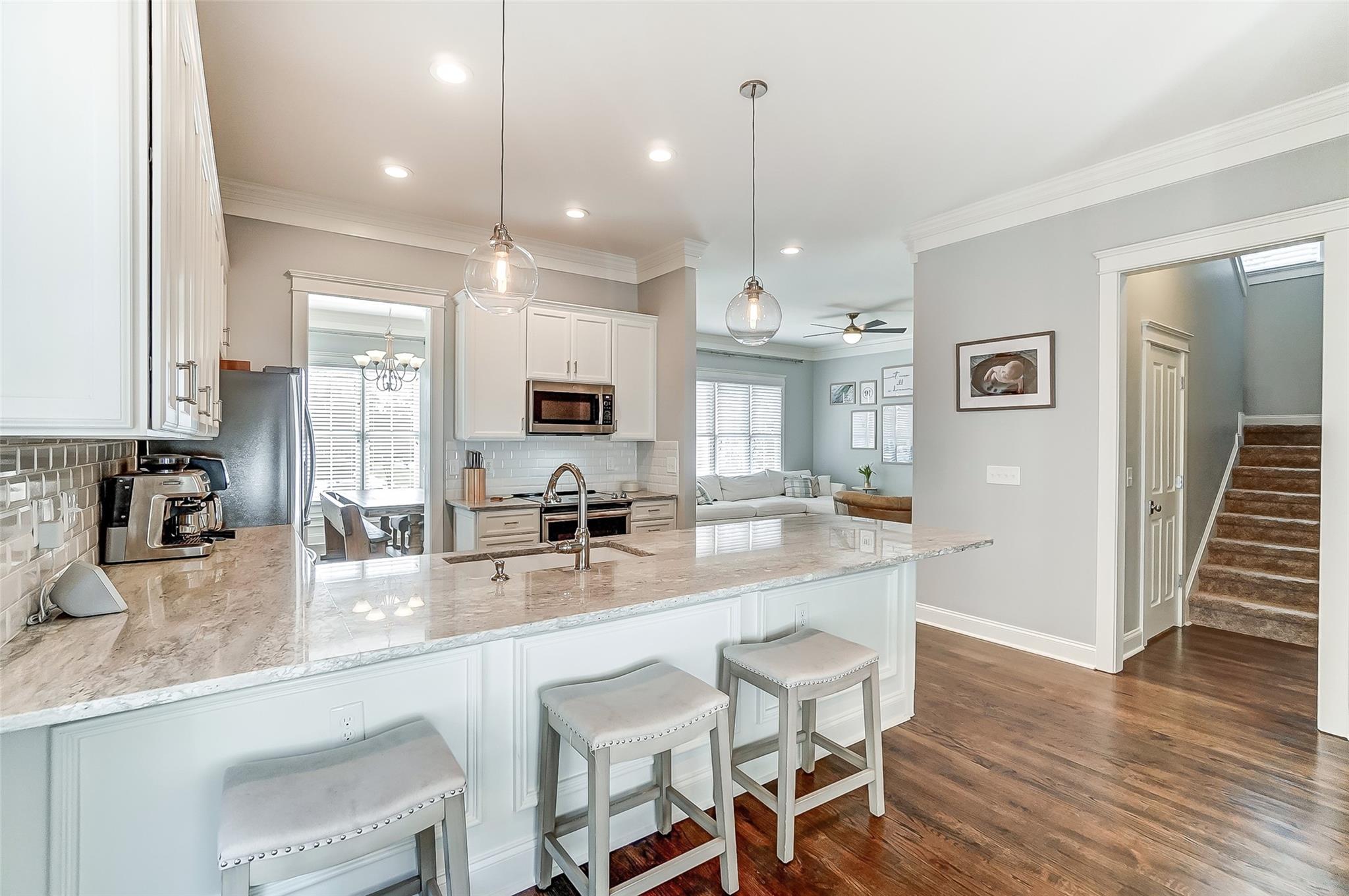 3400 Richard's Crossing Fort Mill, SC 29708 - Photo 14 of 48 a large kitchen with granite countertop lots of counter space and window