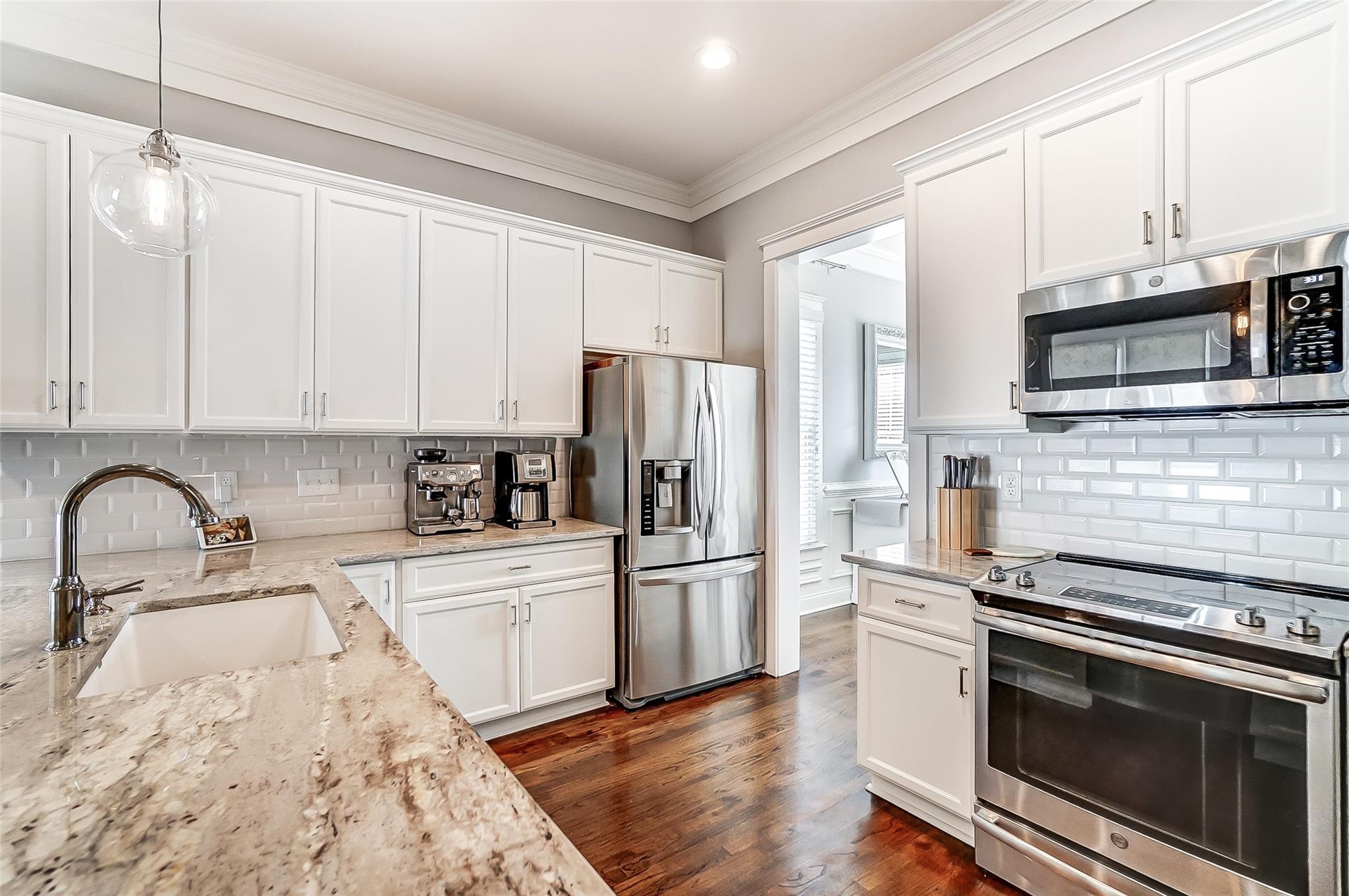 3400 Richard's Crossing Fort Mill, SC 29708 - Photo 8 of 48 a kitchen with stainless steel appliances granite countertop a stove a refrigerator and a sink