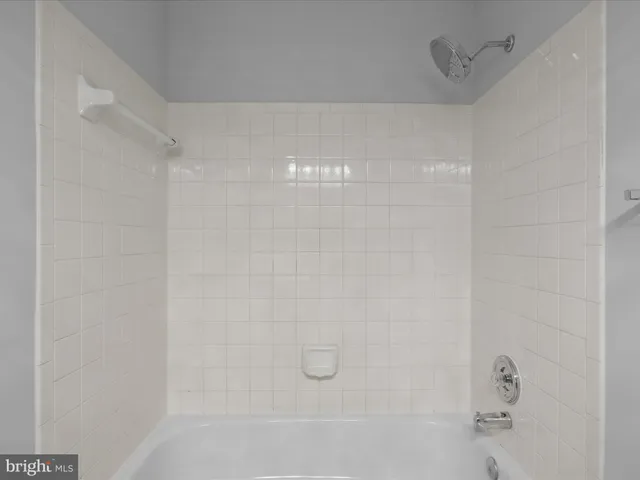 a close up of a bathtub