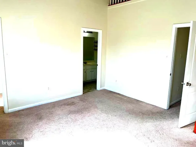 a view of an front door