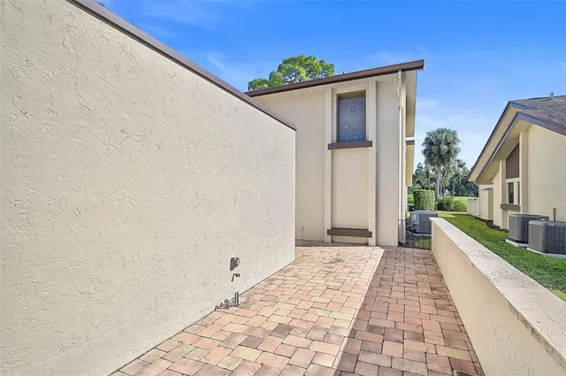 a house with a outdoor space