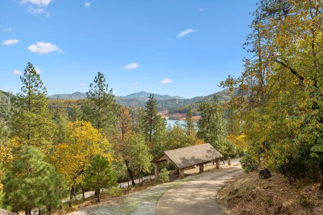 a view of a balcony with an outdoor space