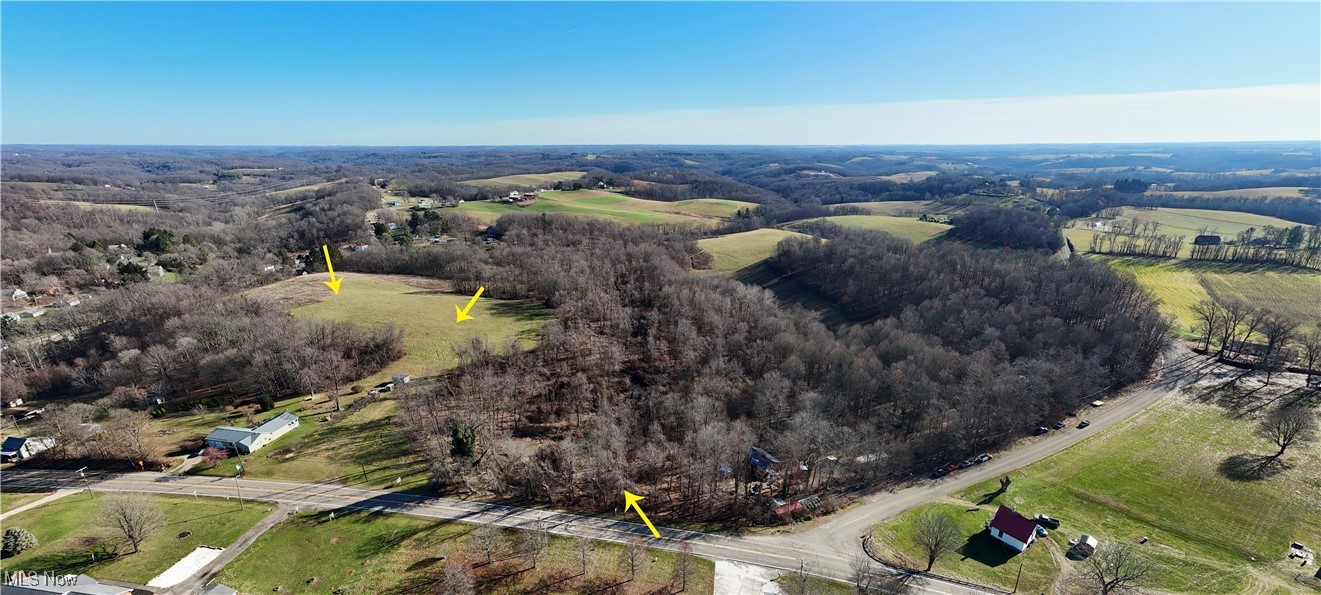 Steubenville Road Carrollton, OH 44615 - Photo 7 of 10 Bird's eye view with a rural view