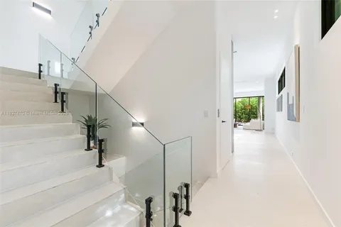 a view of entryway and hall