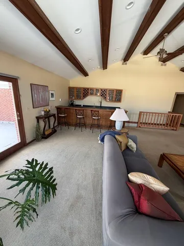 a view of living room with furniture