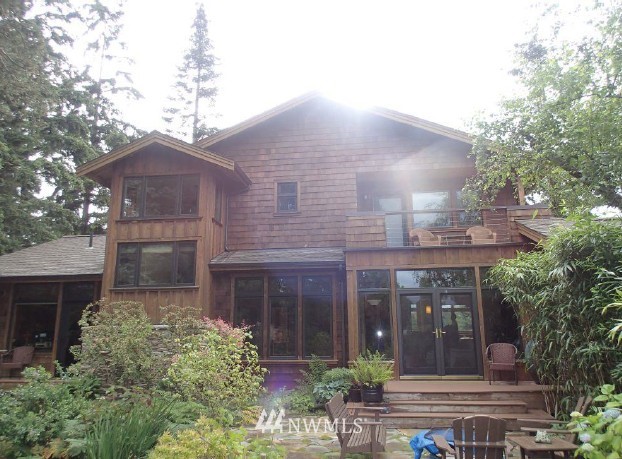 front view of a house with a small yard