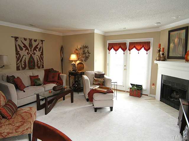 1906 Township Circle Raleigh, NC 27609 - Photo 3 of 12 Another View from the Dining Area. French Doors Bring Lots of Light into the Entire Main Level!.