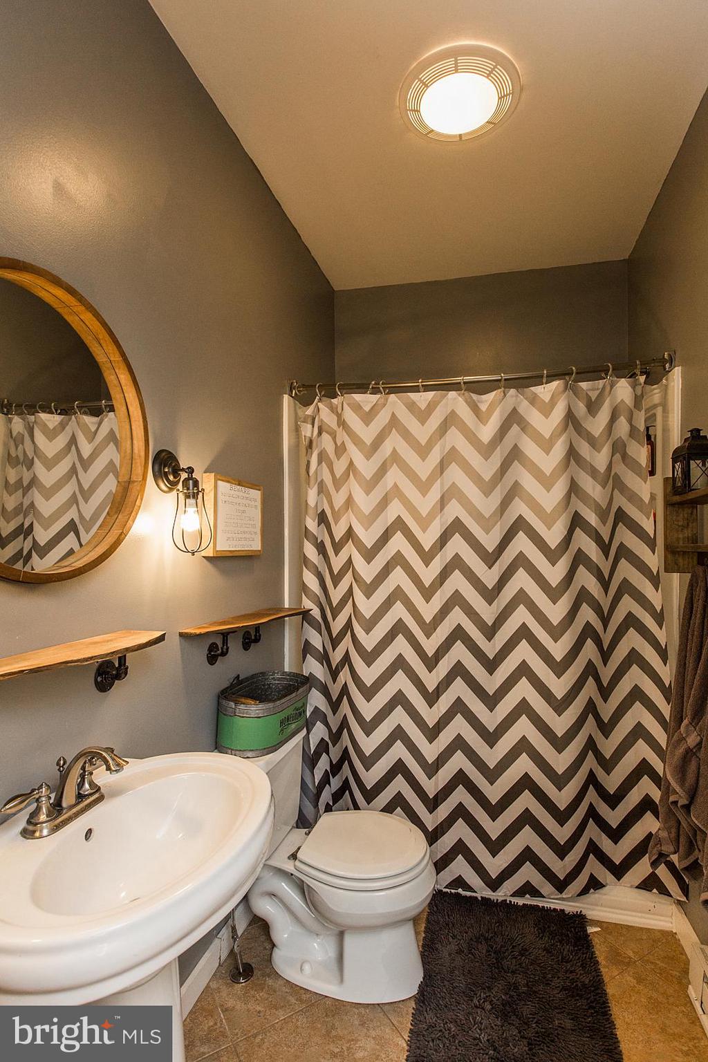 317 West Meadow Valley Road Lititz, PA 17543 - Photo 31 of 59 a bathroom with a sink a toilet and a mirror