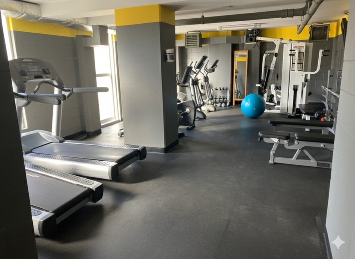 6147 North Sheridan Road, Unit 7A Chicago, IL 60660 - Photo 12 of 14 a view of a room with gym equipment