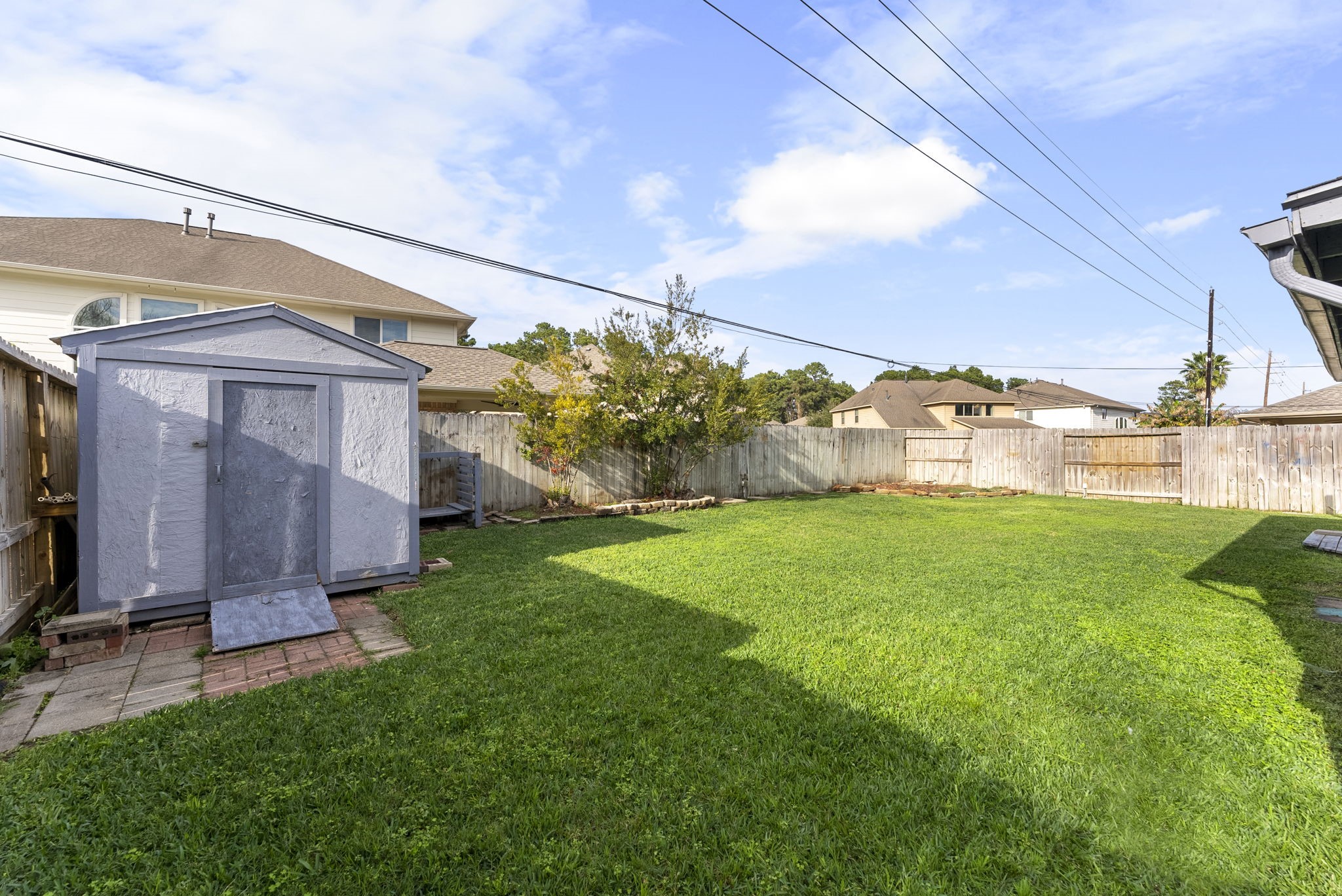 5114 Aberton Lane Spring, TX 77379 - Photo 26 of 31 a view of a back yard of the house