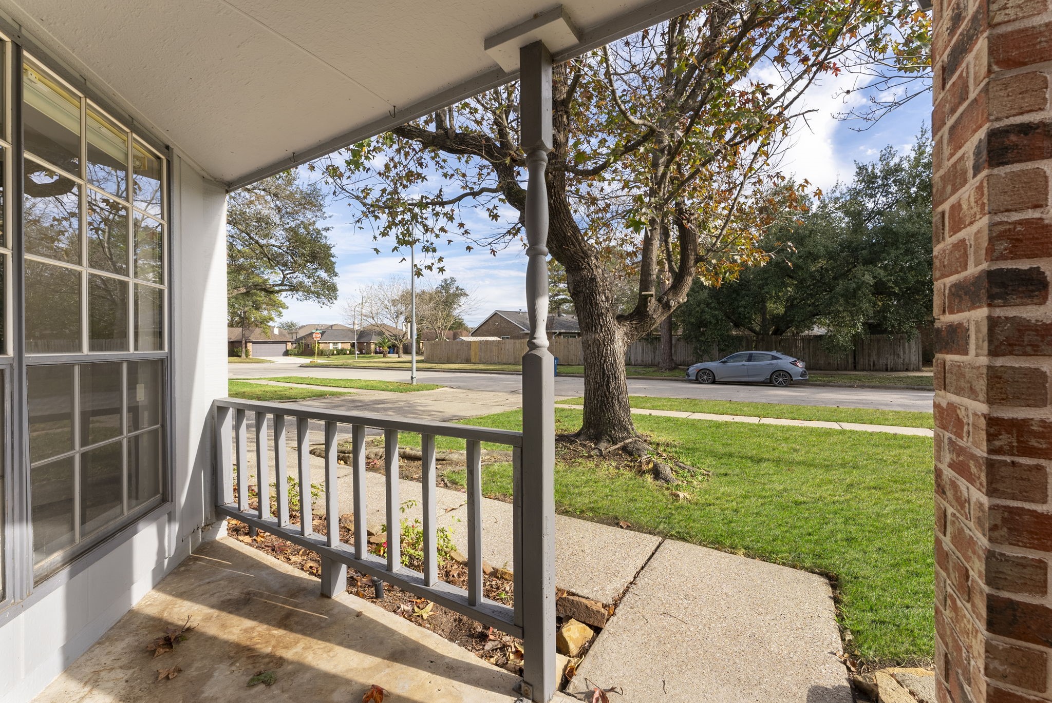 5114 Aberton Lane Spring, TX 77379 - Photo 5 of 31 a view of a porch with a yard