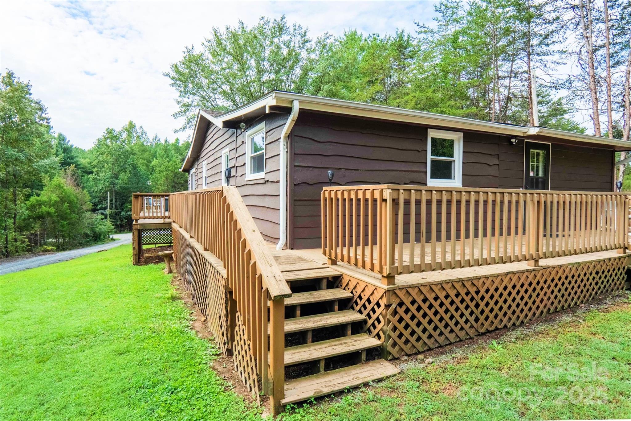 4420 Highway 64 Rutherfordton, NC 28139 - Photo 30 of 35 a view of backyard with deck and deck
