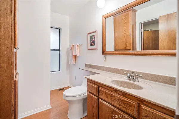 a view of outdoor space with deck and tree