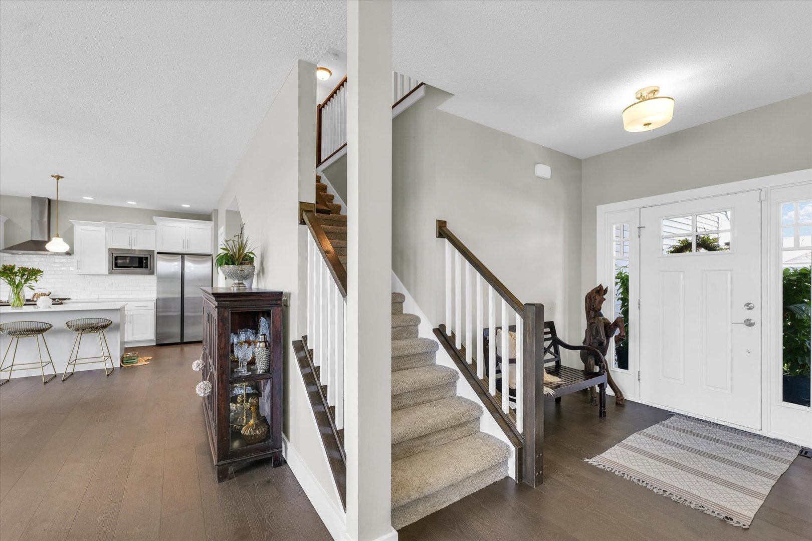 1908 Littlefield Lane Mahomet, IL 61853 - Photo 22 of 51 a view of kitchen with furniture and a rug