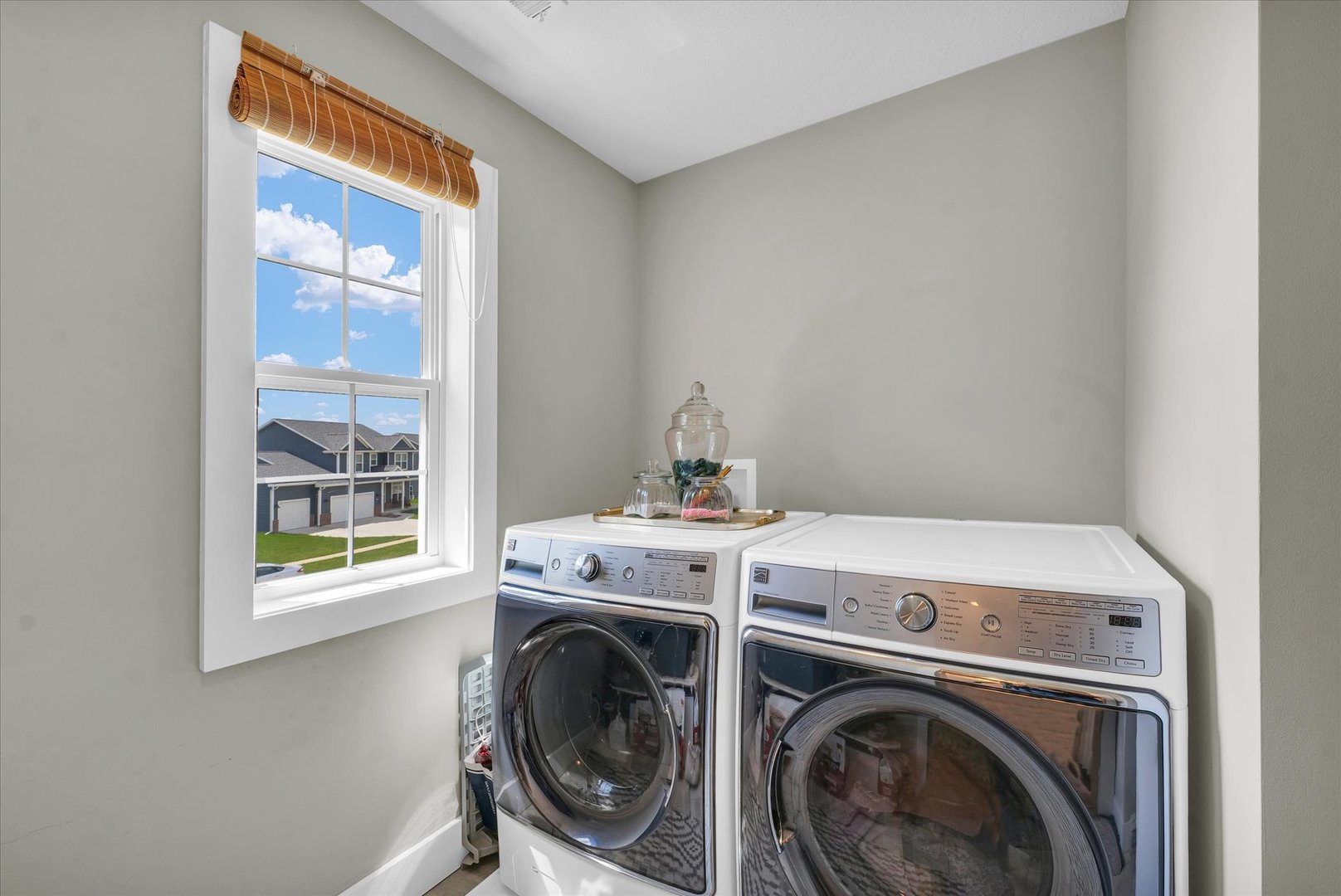 1908 Littlefield Lane Mahomet, IL 61853 - Photo 34 of 51 a utility room with dryer and washer