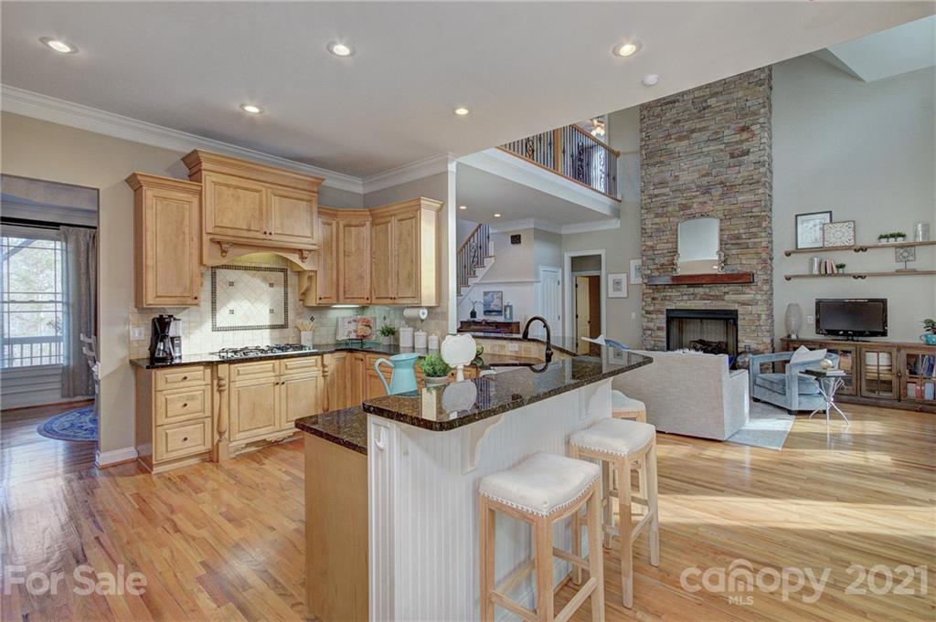 293 Point Carpenter Road Indian Land, SC 29707 - Photo 14 of 46 a large kitchen with granite countertop lots of counter top space