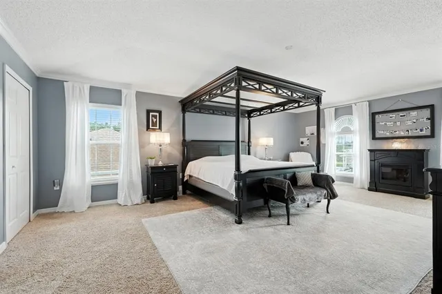 a bathroom with a sink a mirror and a shower