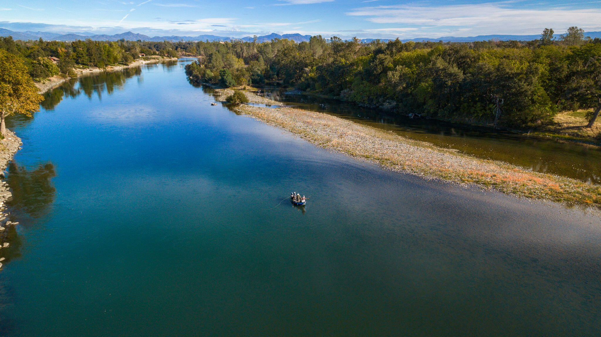 6531 Riverside Drive Redding, CA 96001 - Photo 72 of 81 a view of a lake in middle of the town