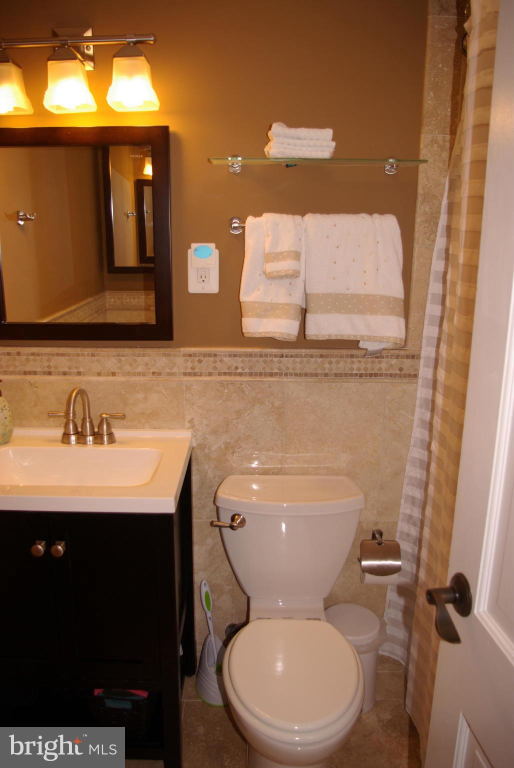 609 G Street Southwest Washington, DC 20024 - Photo 17 of 30 Lovely new 3rd full bathroom on lower level