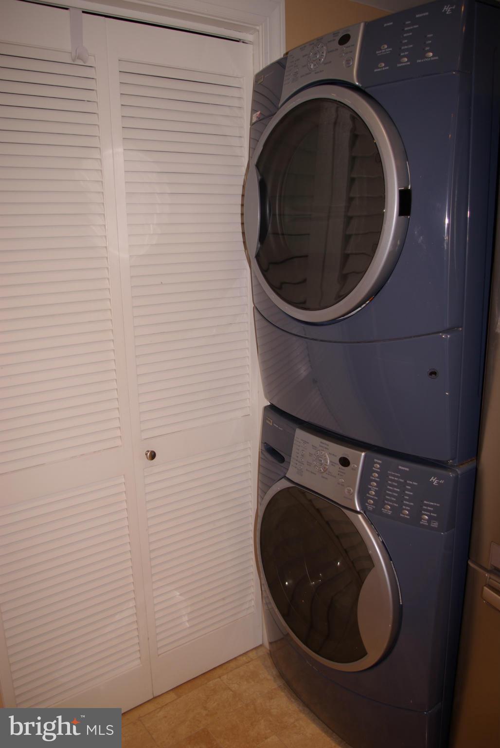 609 G Street Southwest Washington, DC 20024 - Photo 22 of 30 Front loading washer and dryer