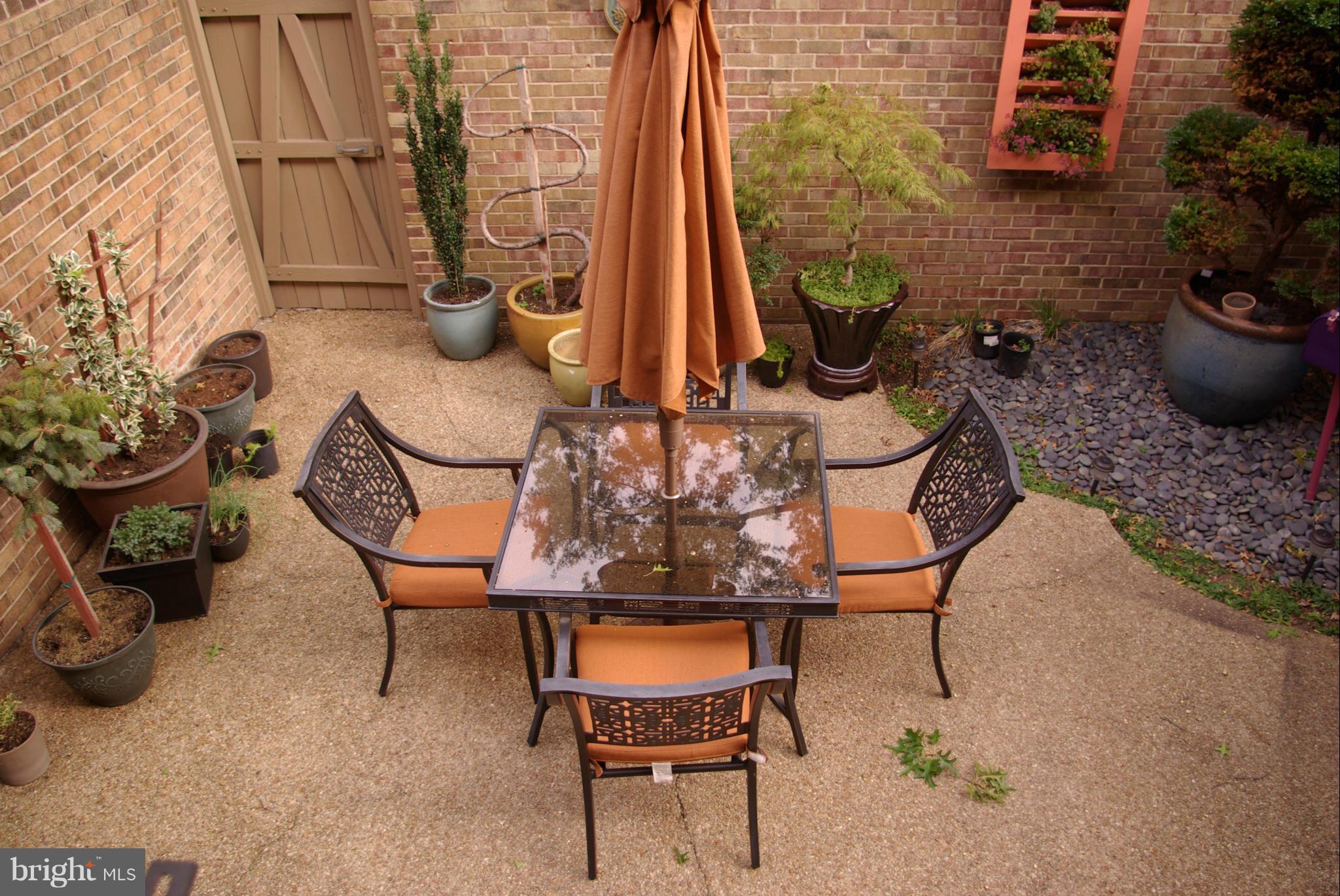 609 G Street Southwest Washington, DC 20024 - Photo 23 of 30 Lovely private patio out back