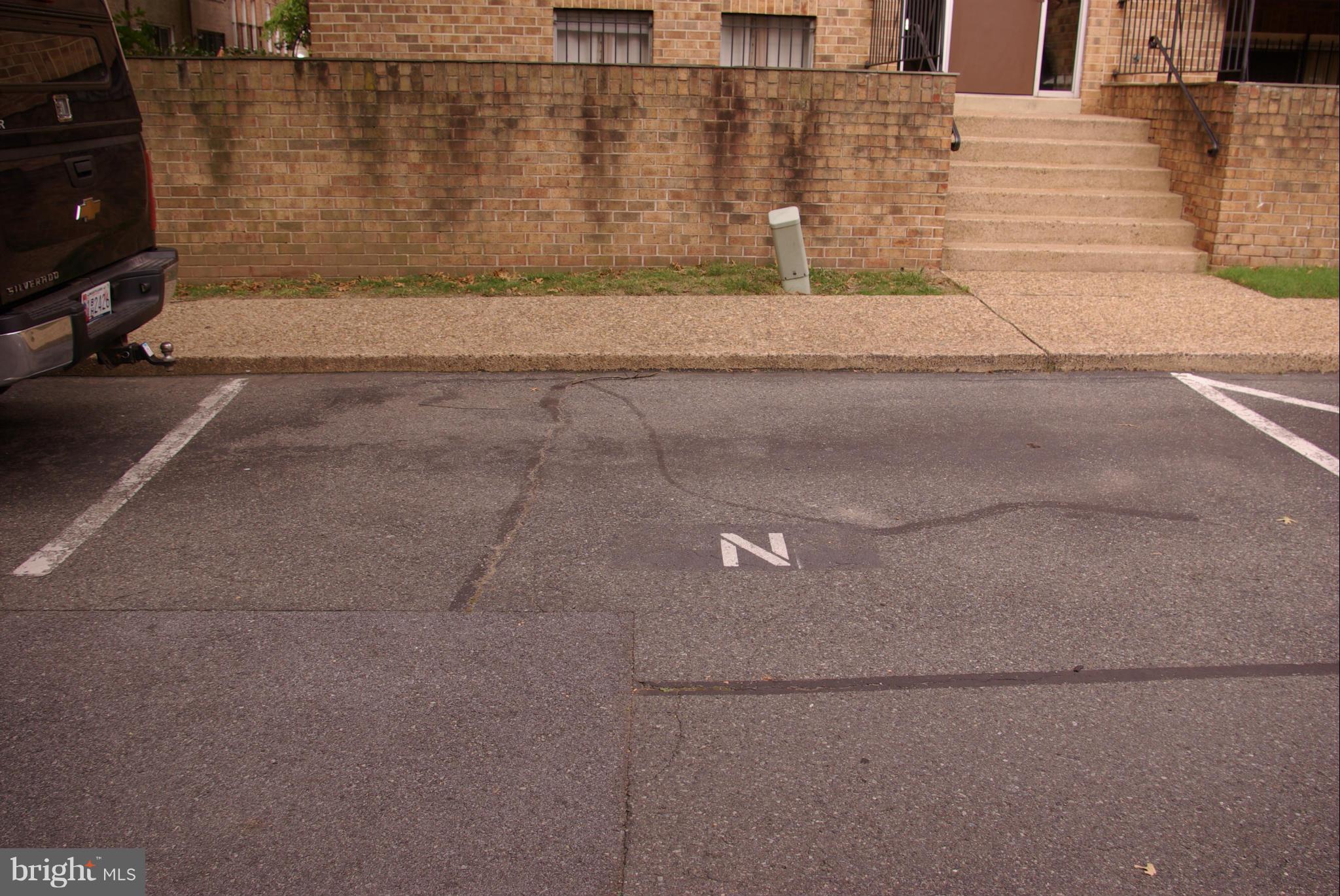 609 G Street Southwest Washington, DC 20024 - Photo 26 of 30 Reserved PARKING SPACE N at side alley conveys