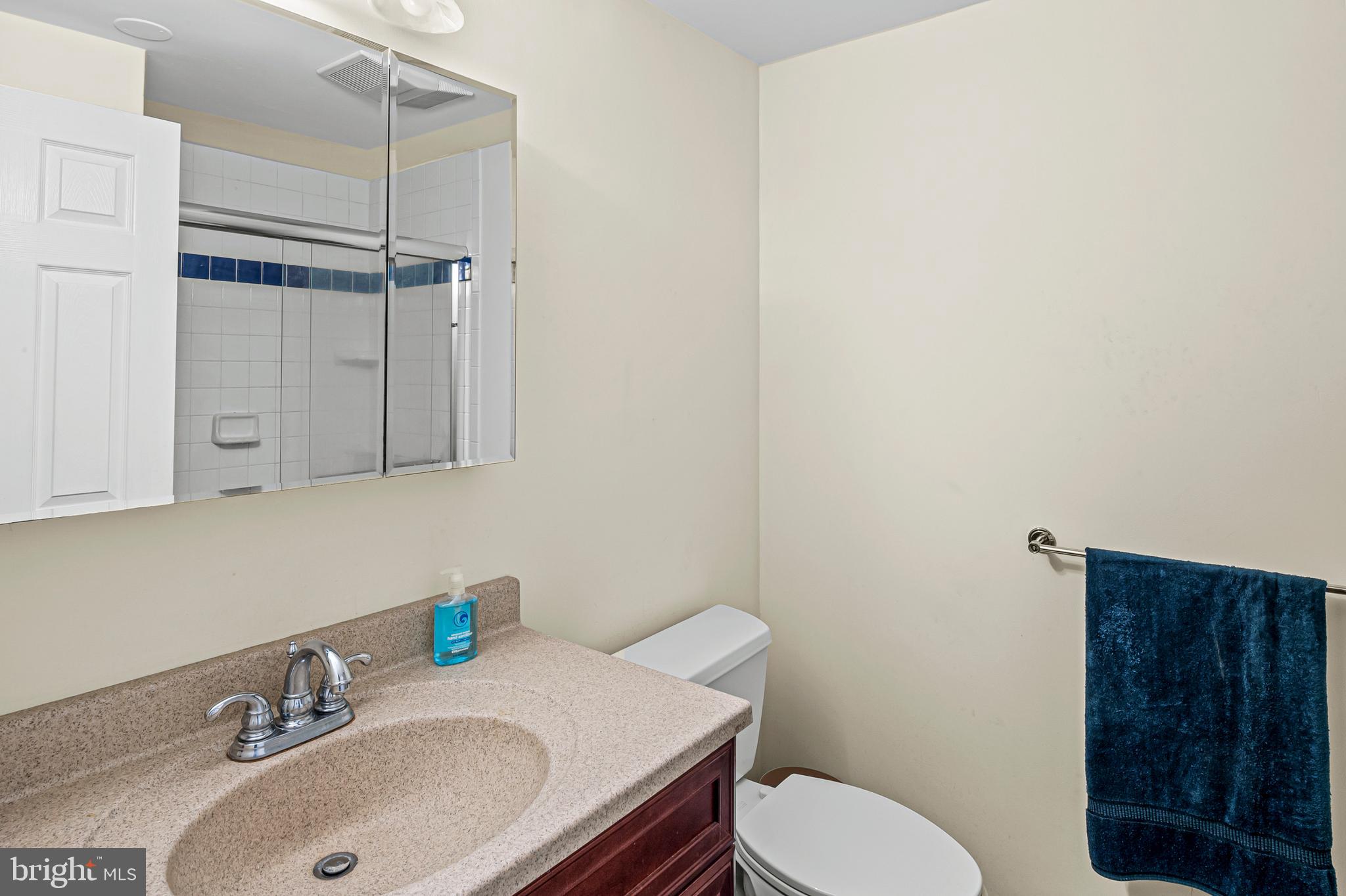 12128 Long Ridge Lane Bowie, MD 20715 - Photo 32 of 39 a bathroom with a sink toilet and vanity